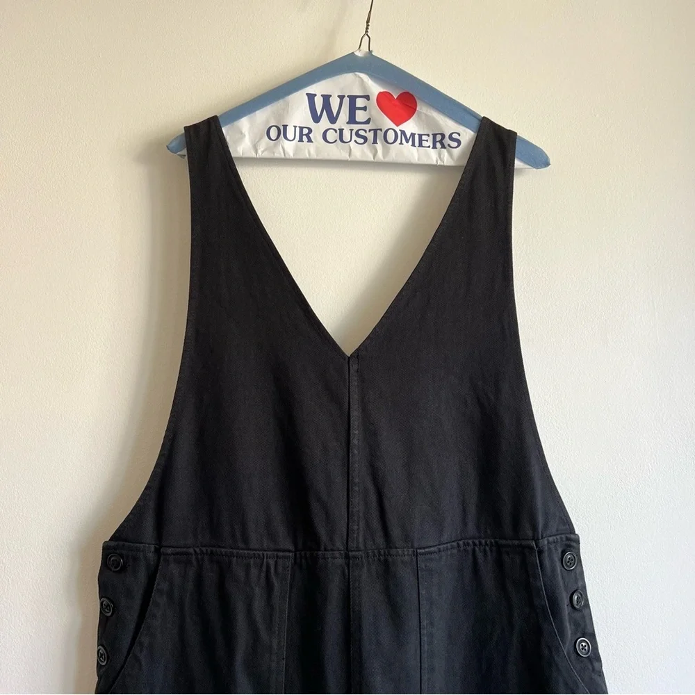 Alex Mill Ollie Overall in Recycled Denim Black - Picture 6 of 16